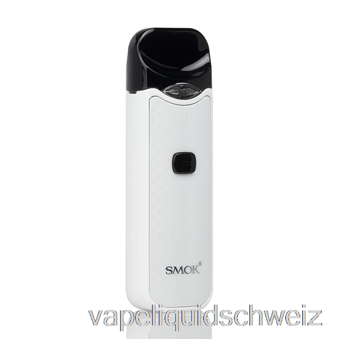 Smok Nord 15 W Pod-Kit, Weiße Kohlefaser, Vape Liquid, E-Liquid Schweiz